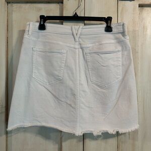 VINEYARD VINES Womens Fray  Denim Skirt: 6
